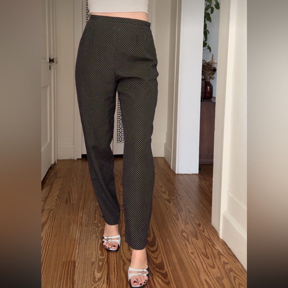 Vintage Ann Taylor Polka Dot Pants